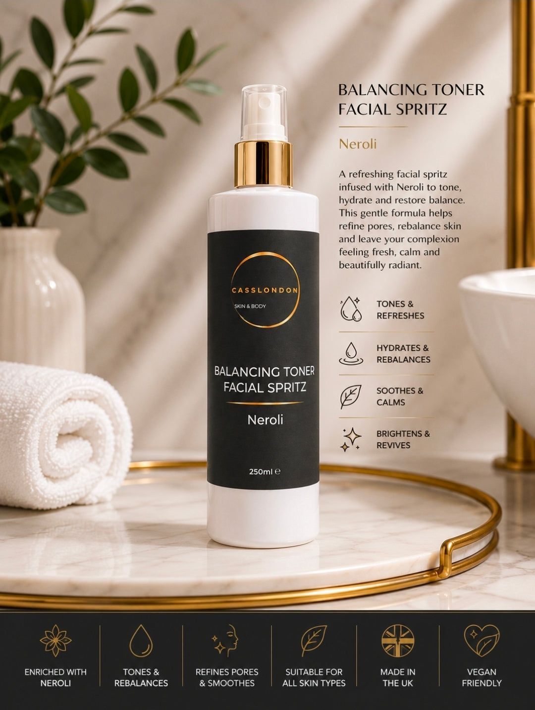 BALANCING TONER FACIAL SPRITZ Neroli
