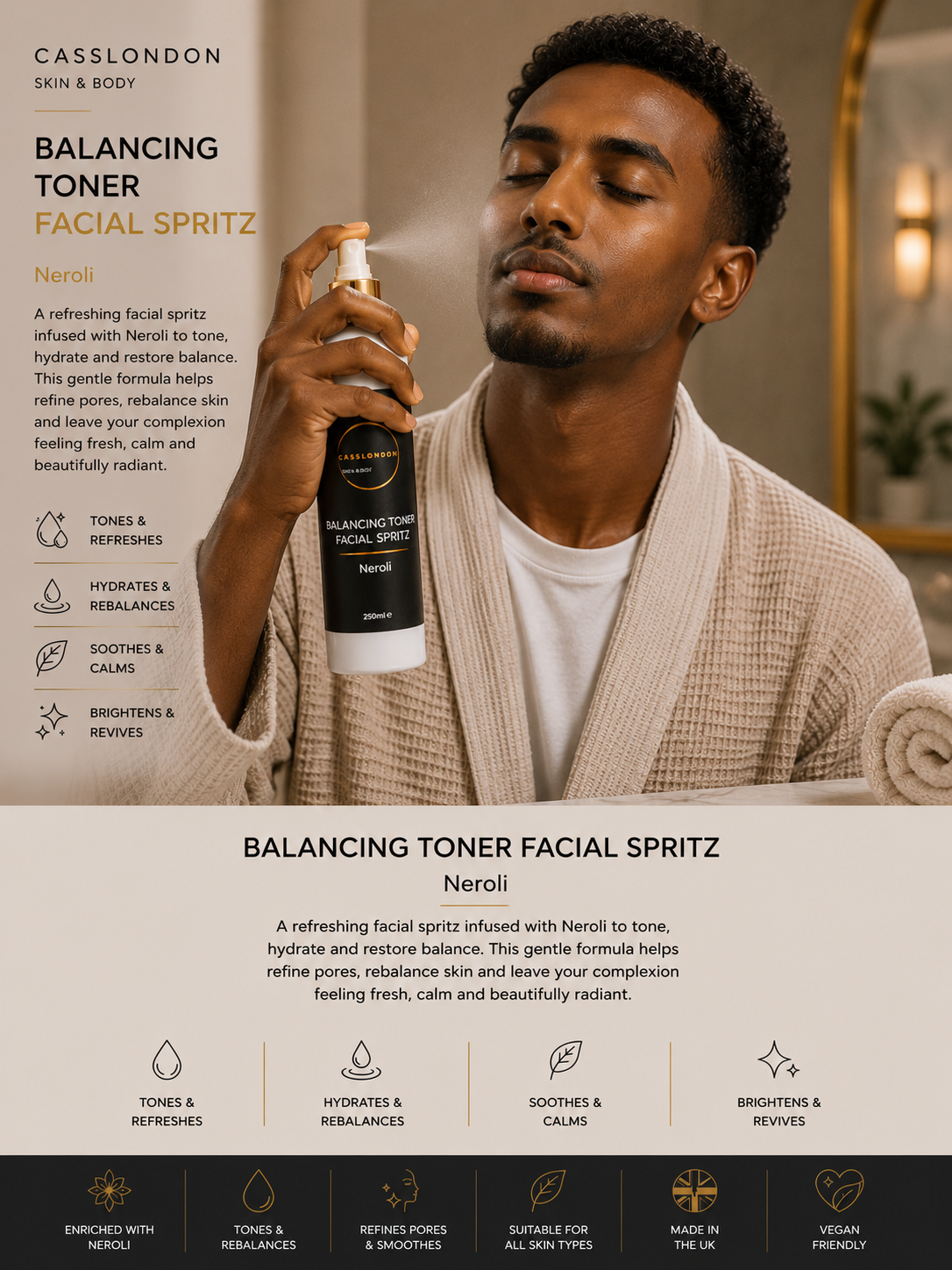 BALANCING TONER FACIAL SPRITZ Neroli