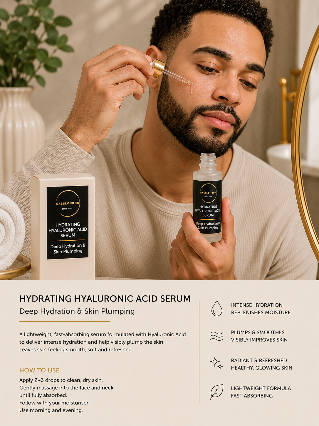 HYDRATING HYALURONIC ACID SERUM