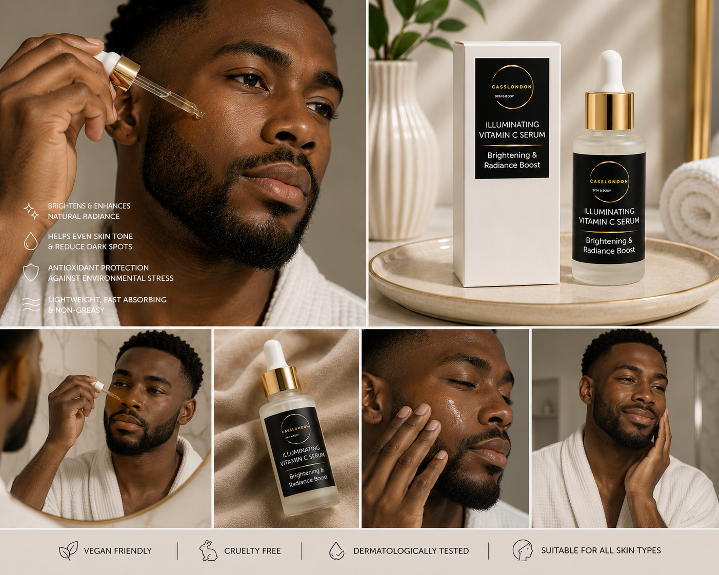 ILLUMINATING VITAMIN C SERUM
Brightening & Radiance Boost