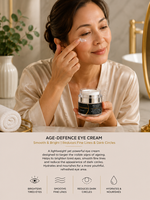 AGE DEFENCE EYE CREAM Smooth &bright, Reduces fine lines & Dark Circles