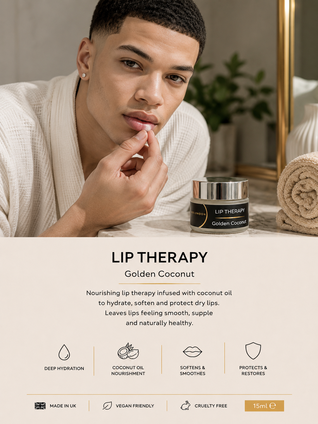 LIP THERAPY – Golden Coconut