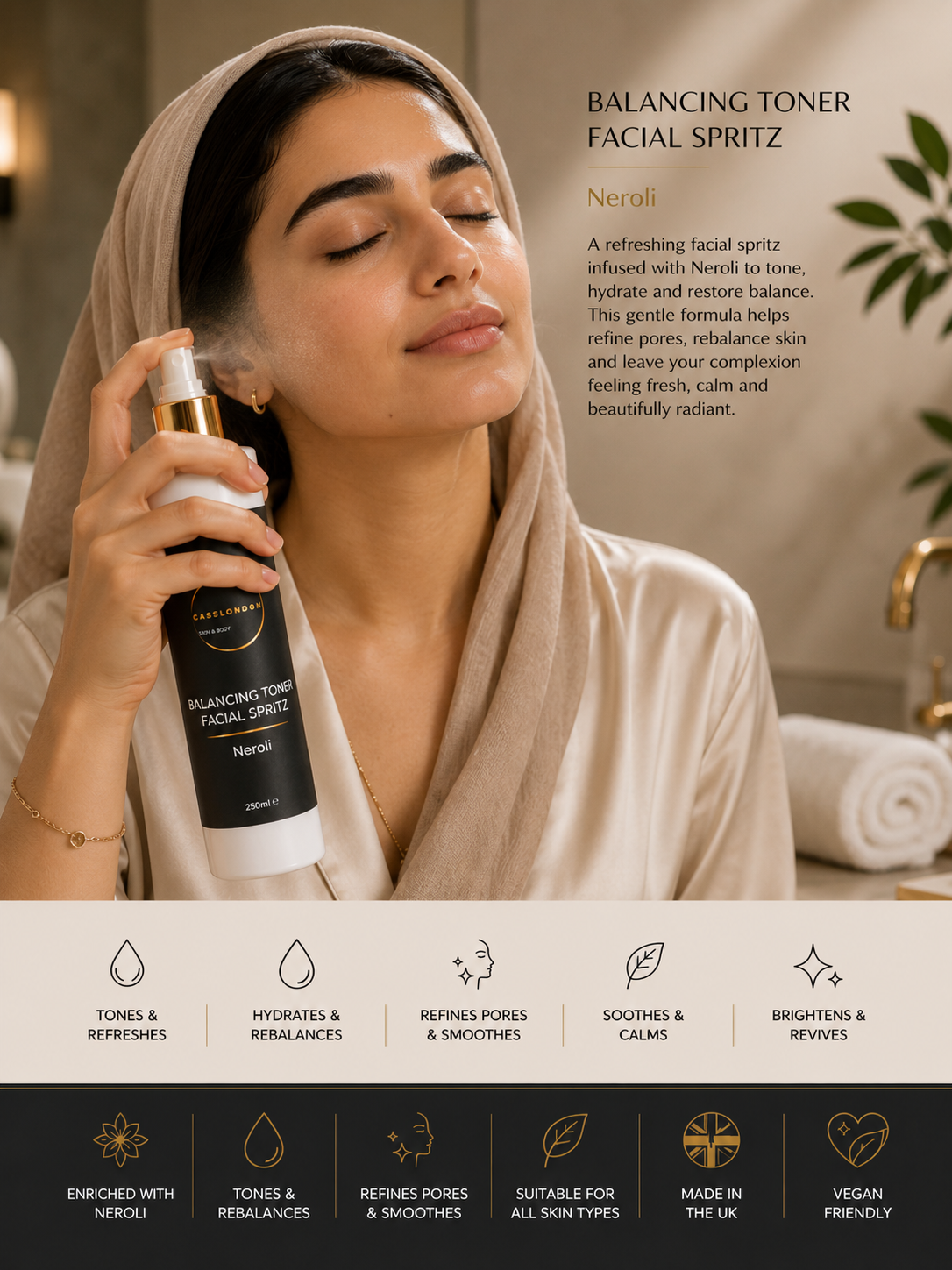 BALANCING TONER FACIAL SPRITZ Neroli