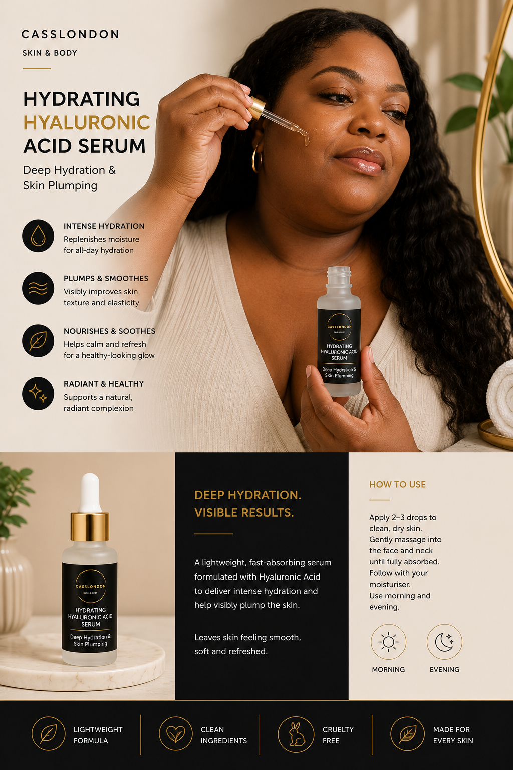 HYDRATING HYALURONIC ACID SERUM
