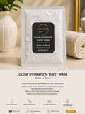 GLOW HYDRATION SHEET MASK Radiance Boost – Hyaluronic Acid & Vitamin C