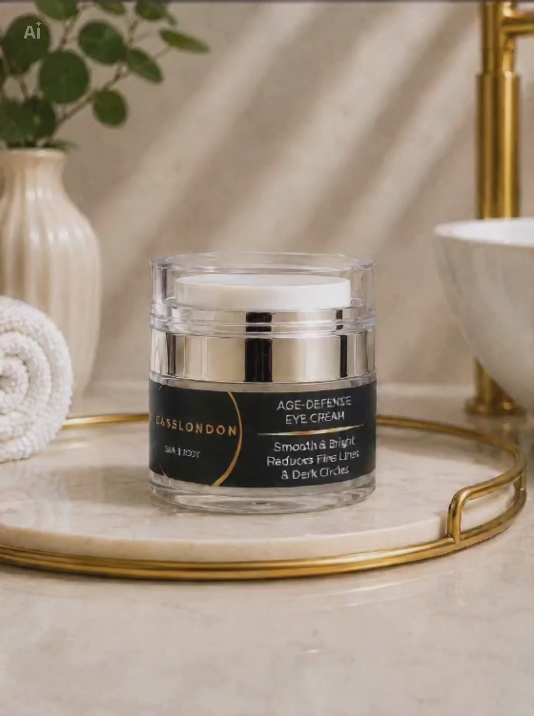AGE DEFENCE EYE CREAM Smooth &bright, Reduces fine lines & Dark Circles